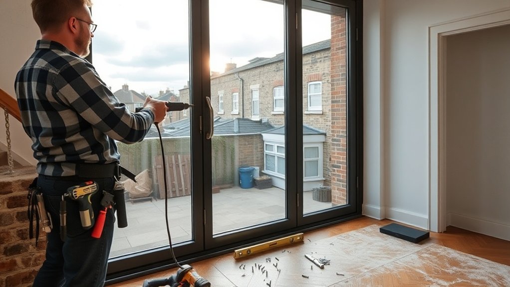 Aluminium Door Installation Fulham