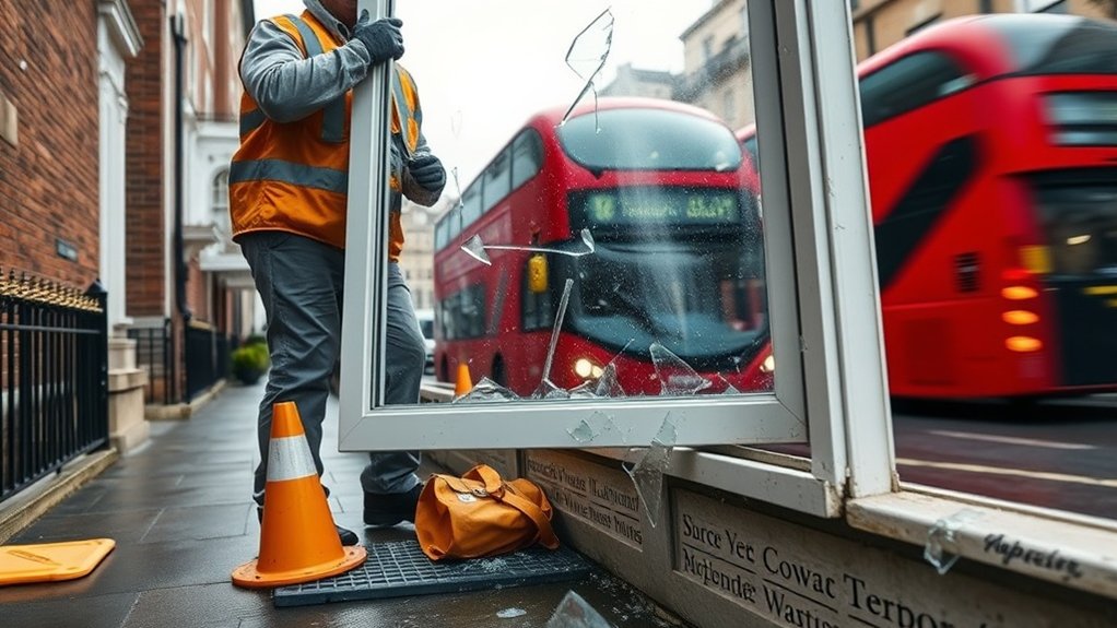 Broken Glass Replacement Fulham