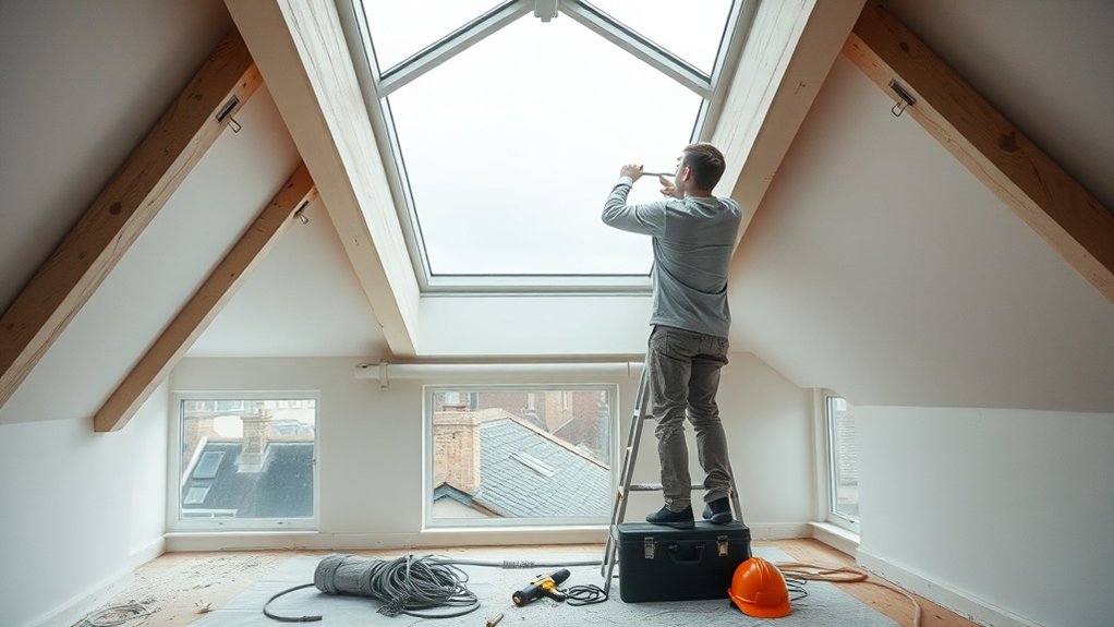 Electric Skylight Installation Fulham