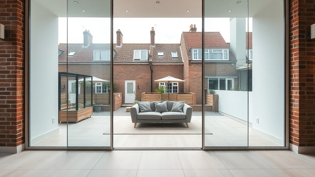 Frameless Glass Doors Fulham