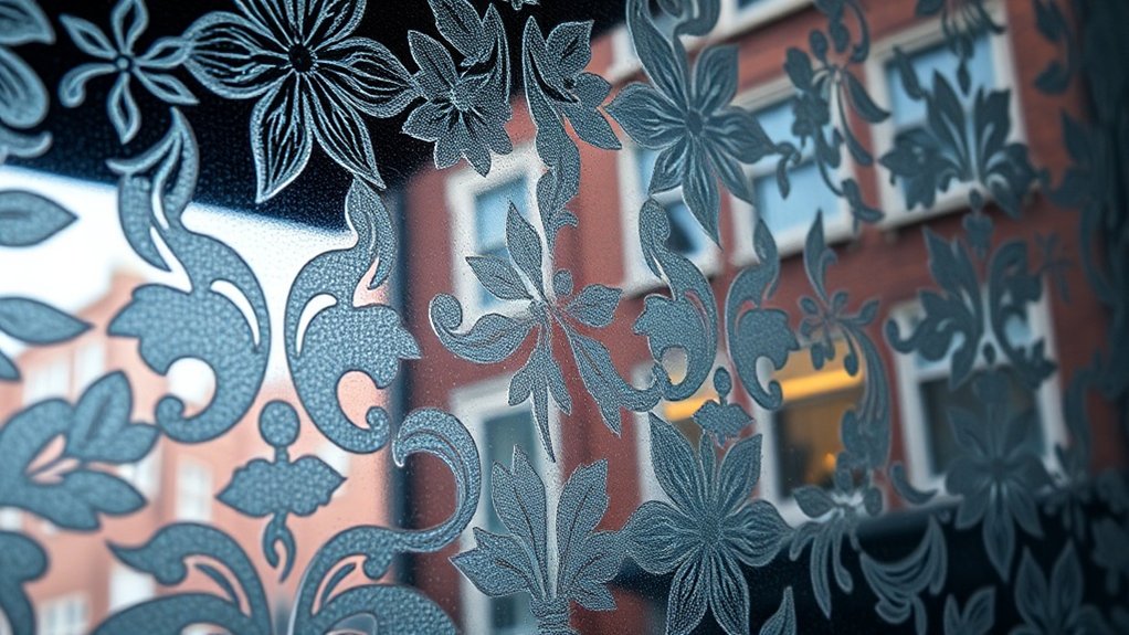 Patterned Decorative Glass Fulham