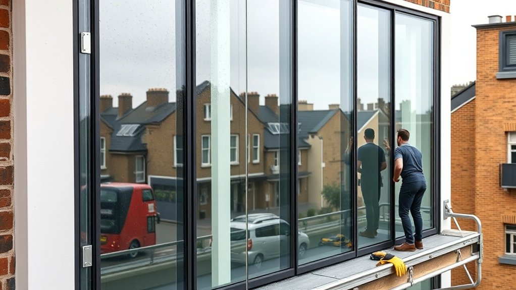 Polycarbonate to Glass Conversion Fulham