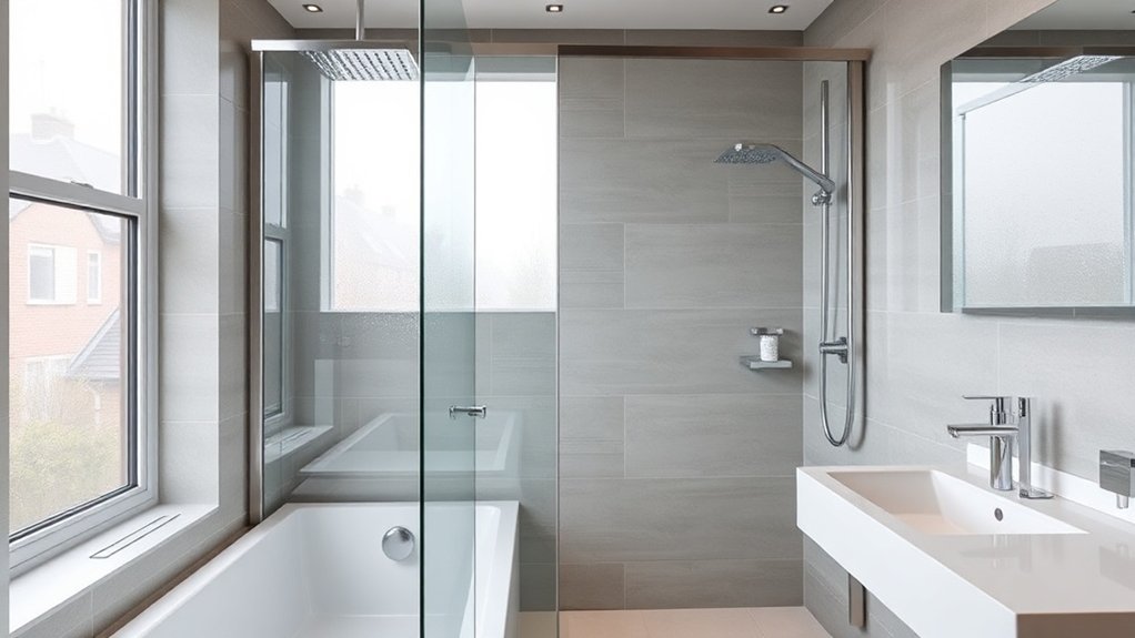 Semi-Frameless Shower Screens Fulham