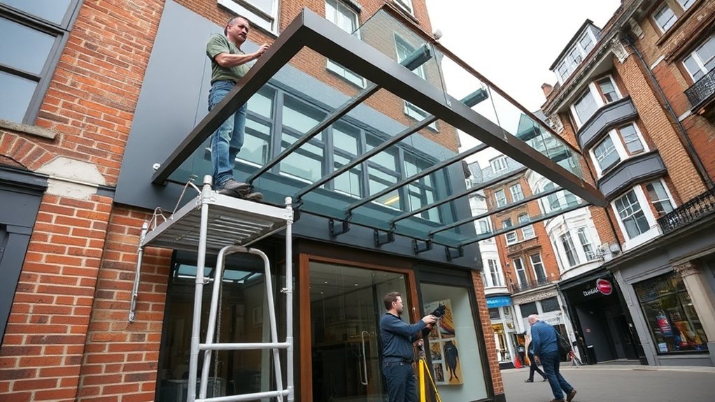 Shopfront Canopy Fulham