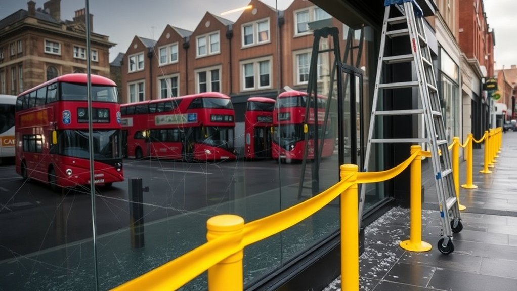 Vandalism Glass Repair Fulham