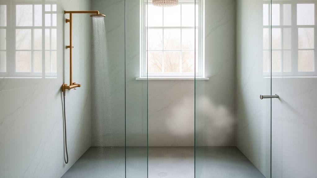 Wet Room Glass Panels Fulham